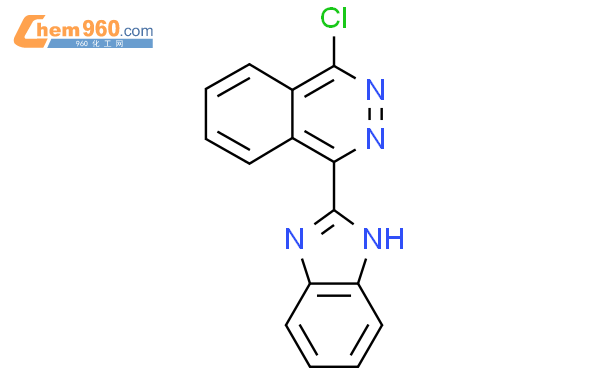 842171 71 5 1 1H benzimidazol 2 yl 4 chlorophthalazine化学式结构式分子式mol