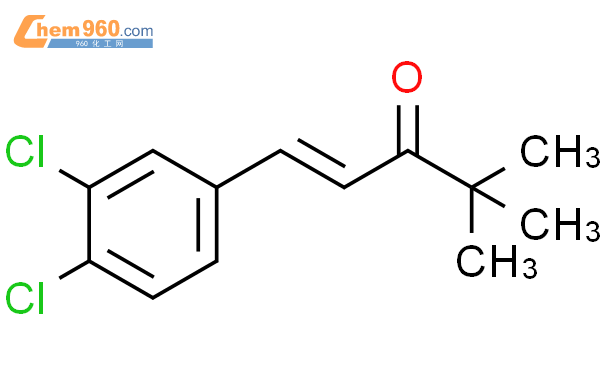 84319 72 2 1 Penten 3 One 1 3 4 Dichlorophenyl 4 4 Dimethyl E