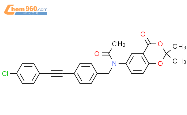 843676 48 2 Acetamide N 4 4 Chlorophenyl Ethynyl Phenyl Methyl N