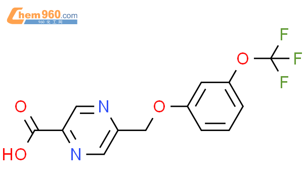 845530 05 4 Pyrazinecarboxylic Acid 5 3 Trifluoromethoxy Phenoxy