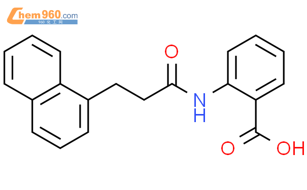 845829 58 5 BENZOIC ACID 2 3 1 NAPHTHALENYL 1 OXOPROPYL AMINO CAS