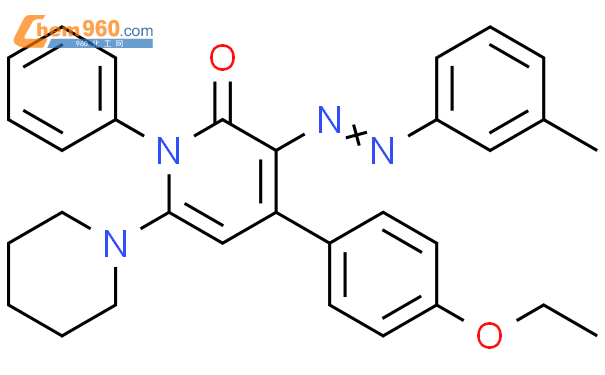 H Pyridinone Ethoxyphenyl Methylphenyl Azo