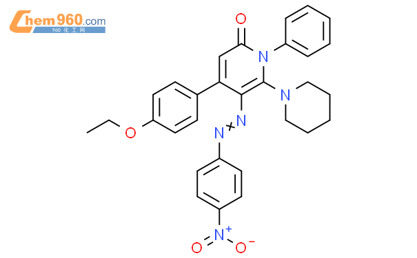 845960 85 2 2 1H Pyridinone 4 4 Ethoxyphenyl 5 4 Nitrophenyl Azo