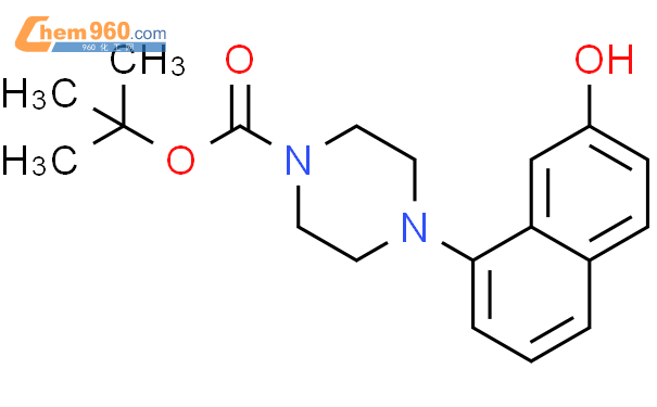 Hydroxy Naphthalen Yl Piperazine Carboxylic Acid