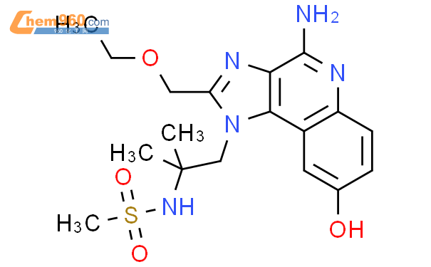 847576 01 6 Methanesulfonamide N 2 4 Amino 2 Ethoxymethyl 8 Hydroxy