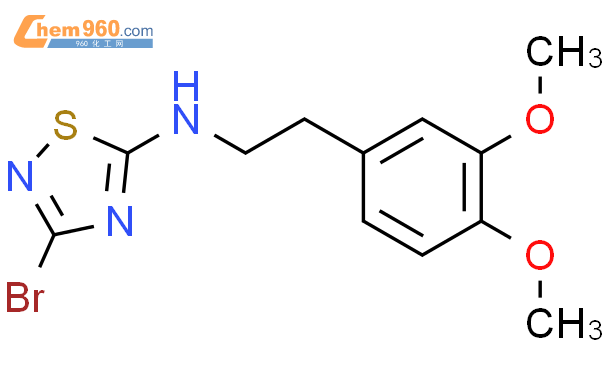 847614 14 6 3 Bromo N 2 3 4 Dimethoxyphenyl Ethyl 1 2 4 Thiadiazol 5