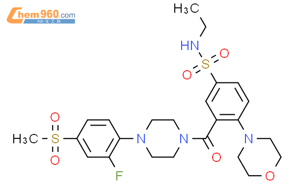 Piperazine Ethylamino Sulfonyl Morpholinyl