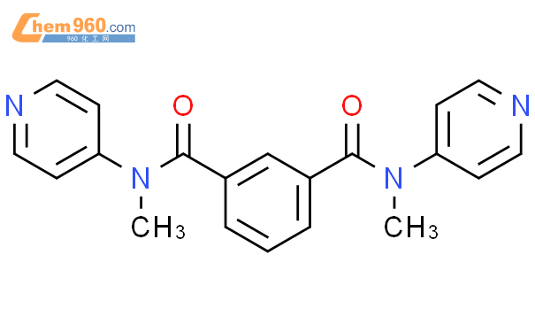 847975 23 9 1 3 Benzenedicarboxamide N N Dimethyl N N Di 4 Pyridinyl