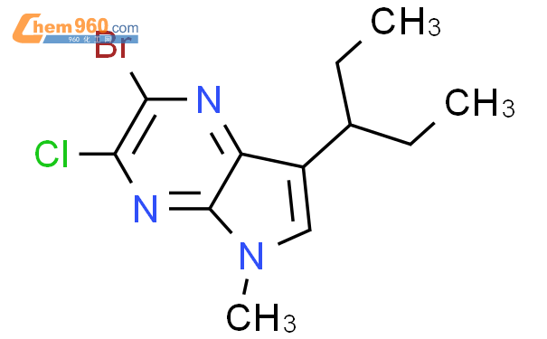 H Pyrrolo B Pyrazine Bromo Chloro