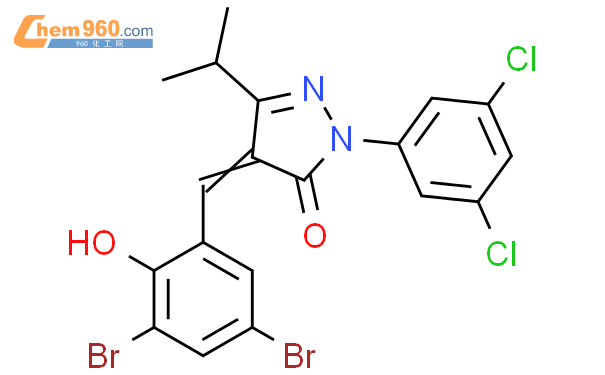 848602 90 4 3H Pyrazol 3 One 4 3 5 Dibromo 2 Hydroxyphenyl Methylene