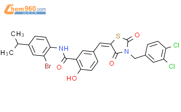 848605 64 1 Benzamide N 2 Bromo 4 1 Methylethyl Phenyl 5 3 3 4