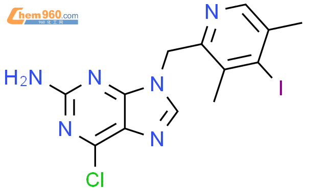 848696 79 7 9H Purin 2 Amine 6 Chloro 9 4 Iodo 3 5 Dimethyl 2