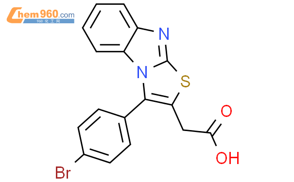 Thiazolo A Benzimidazole Acetic Acid Bromophenyl