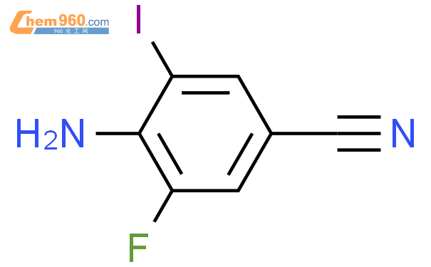 849353 46 4 4 氨基 3 氟 5 碘苯甲腈化学式结构式分子式mol 960化工网