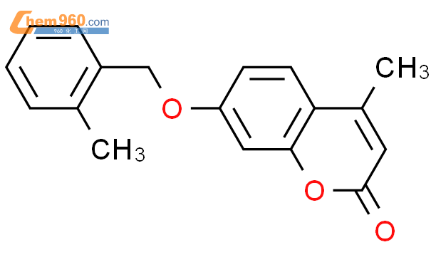 849537 58 2 2H 1 Benzopyran 2 One 4 Methyl 7 2 Methylphenyl Methoxy