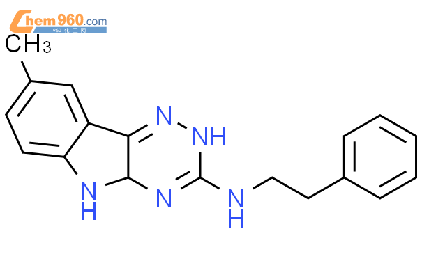 849829 06 7 2H 1 2 4 Triazino 5 6 B Indol 3 Amine 8 Methyl N 2