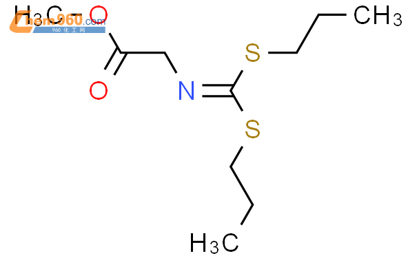 850162 98 0 GLYCINE N BIS PROPYLTHIO METHYLENE METHYL ESTER化学式结构式