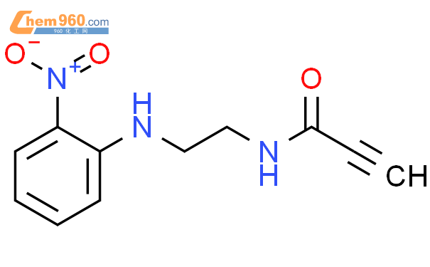 850257 23 7 2 Propynamide N 2 2 nitrophenyl amino ethyl 化学式结构式分子