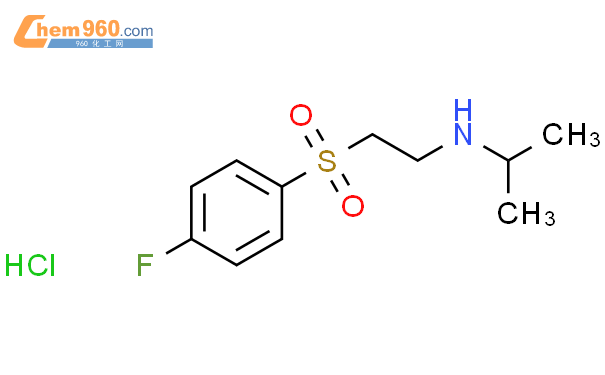 85053 24 3 2 Propanamine N 2 4 Fluorophenyl Sulfonyl Ethyl