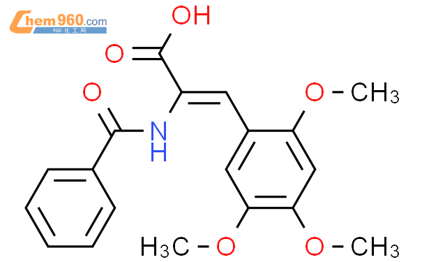 850596 03 1 2 PROPENOIC ACID 2 BENZOYLAMINO 3 2 4 5