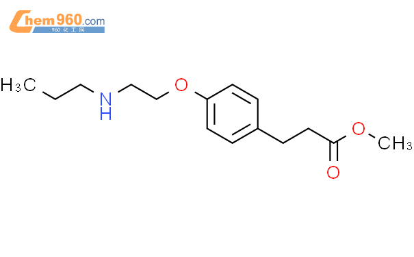 850724 03 7 Benzenepropanoic Acid 4 2 Propylamino Ethoxy Methyl