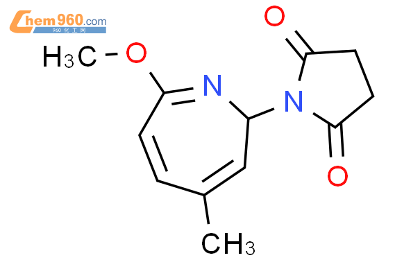 851343 78 7 2 5 Pyrrolidinedione 1 7 Methoxy 4 Methyl 2H Azepin 2 Yl