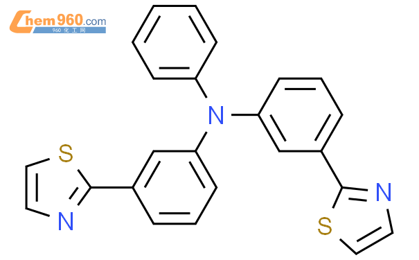 851540 84 6 Benzenamine N Phenyl 3 2 Thiazolyl N 3 2 Thiazolyl