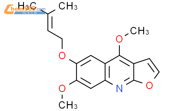 Furo B Quinoline Dimethoxy Methyl Butenyl