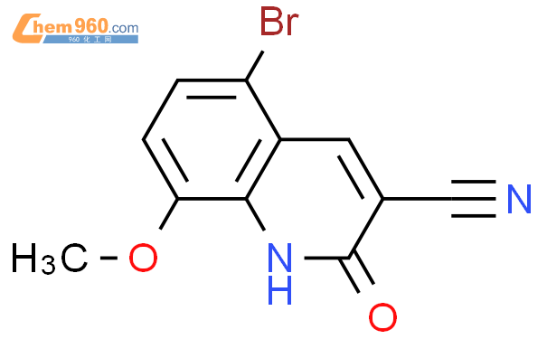 851893 63 5 3 QUINOLINECARBONITRILE 5 BROMO 1 2 DIHYDRO 8 METHOXY 2