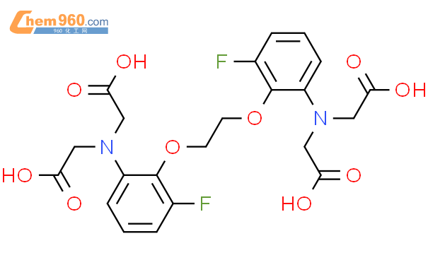 85233 23 4 GLYCINE N N 1 2 ETHANEDIYLBIS OXY 3 FLUORO 2 1 PHENYLENE