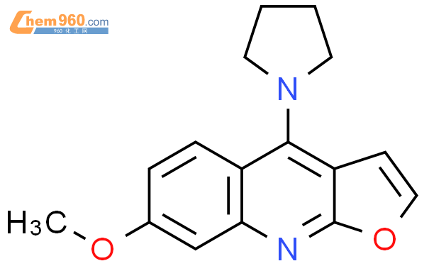 Furo B Quinoline Methoxy Pyrrolidinyl Cas