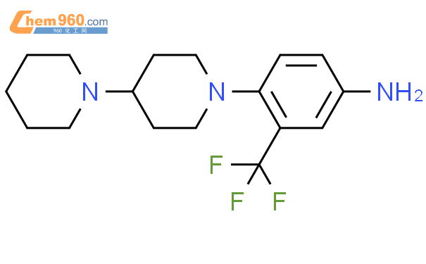 853297 57 1 Benzenamine 4 1 4 Bipiperidin 1 Yl 3 Trifluoromethyl