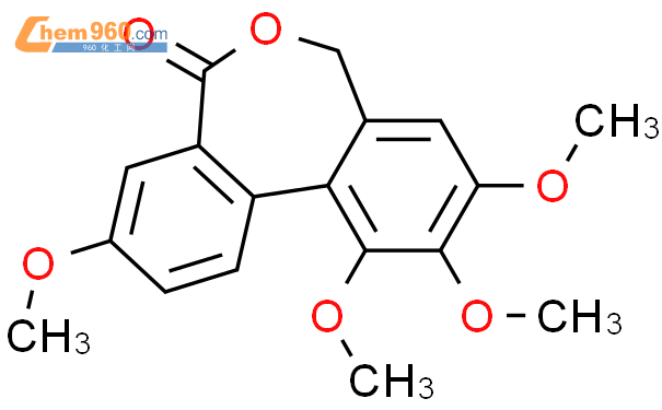 854489 98 8 Dibenz c e oxepin 5 7H one 3 9 10 11 tetramethoxy 化学式结构式