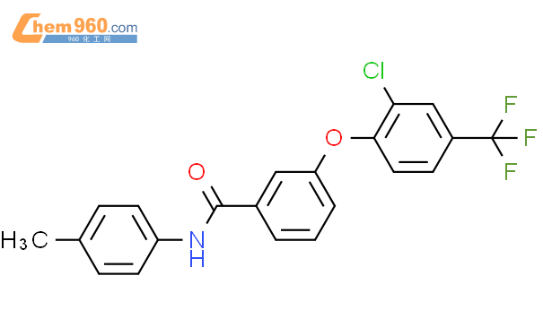 854612 80 9 Benzamide 3 2 Chloro 4 Trifluoromethyl Phenoxy N 4