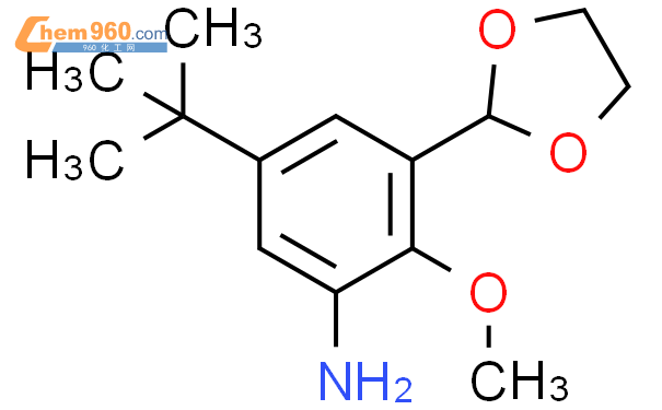 Benzenamine Dimethylethyl Dioxolan Yl