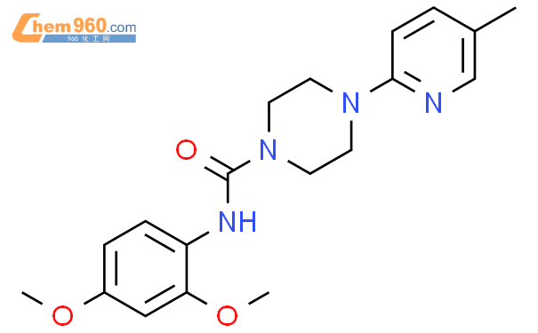 Piperazinecarboxamide N Dimethoxyphenyl Methyl