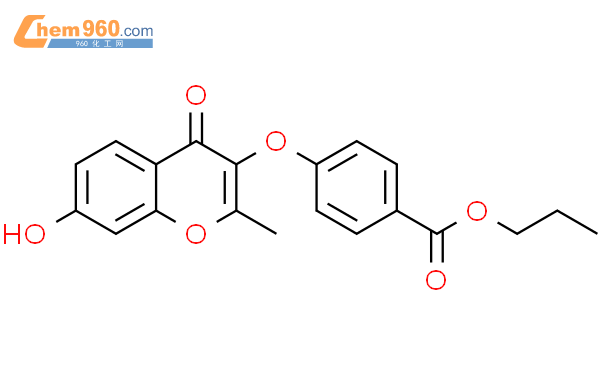 858763 86 7 Propyl 4 7 Hydroxy 2 Methyl 4 Oxo 4H Chromen 3 Yl Oxy