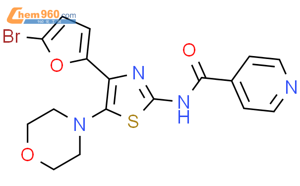 858975 15 2 4 Pyridinecarboxamide N 4 5 Bromo 2 Furanyl 5 4