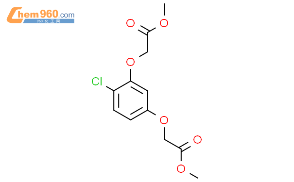 861064 79 1 Dimethyl 2 2 4 chloro 1 3 phenylene bis oxy diacetate化学