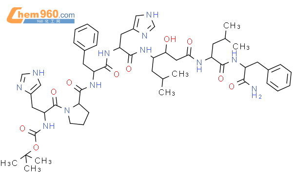 86153 46 0 N Tert Butoxycarbonyl Histidylprolylphenylalanyl N 4 1