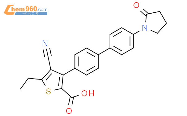 861963 55 5 2 Thiophenecarboxylic Acid 4 Cyano 5 Ethyl 3 4 2 Oxo 1