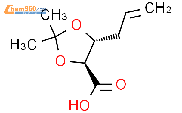 862591 92 2 1 3 Dioxolane 4 Carboxylic Acid 2 2 Dimethyl 5 2 Propenyl