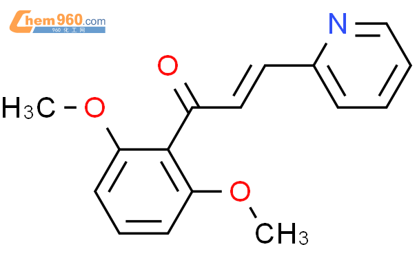 862608 95 5 2 PROPEN 1 ONE 1 2 6 DIMETHOXYPHENYL 3 2 PYRIDINYL