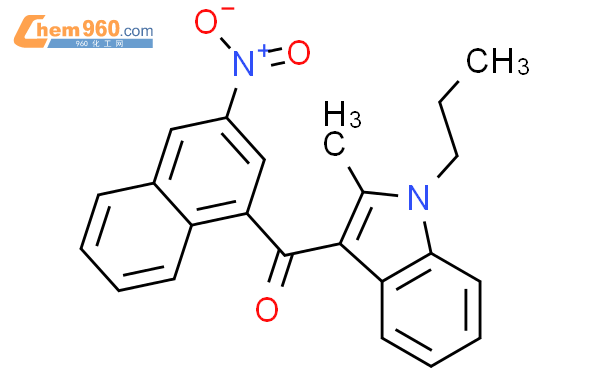 Methanone Methyl Propyl H Indol Yl Nitro