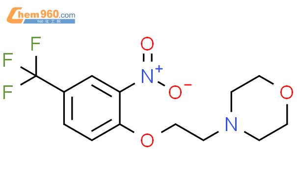 862873 85 6 Morpholine 4 2 2 Nitro 4 Trifluoromethyl Phenoxy Ethyl