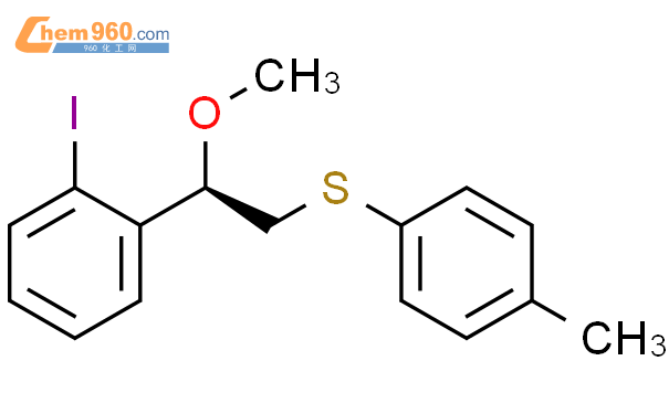 863664 81 7 Benzene 1 Iodo 2 1R 1 Methoxy 2 4 Methylphenyl Thio