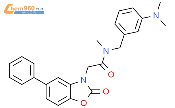 H Benzoxazoleacetamide N Dimethylamino Phenyl