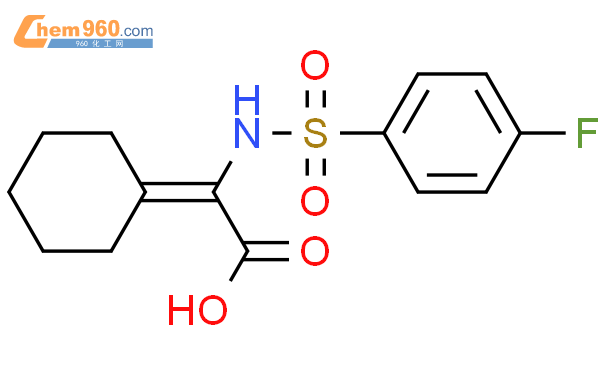 863912 71 4 Acetic Acid Cyclohexylidene 4 Fluorophenyl Sulfonyl