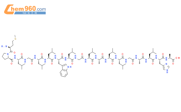 864078 11 5 L Alanine L Methionyl L Prolyl L Leucylglycyl L Leucyl L