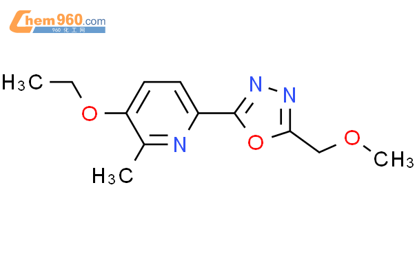 Pyridine Ethoxy Methoxymethyl Oxadiazol